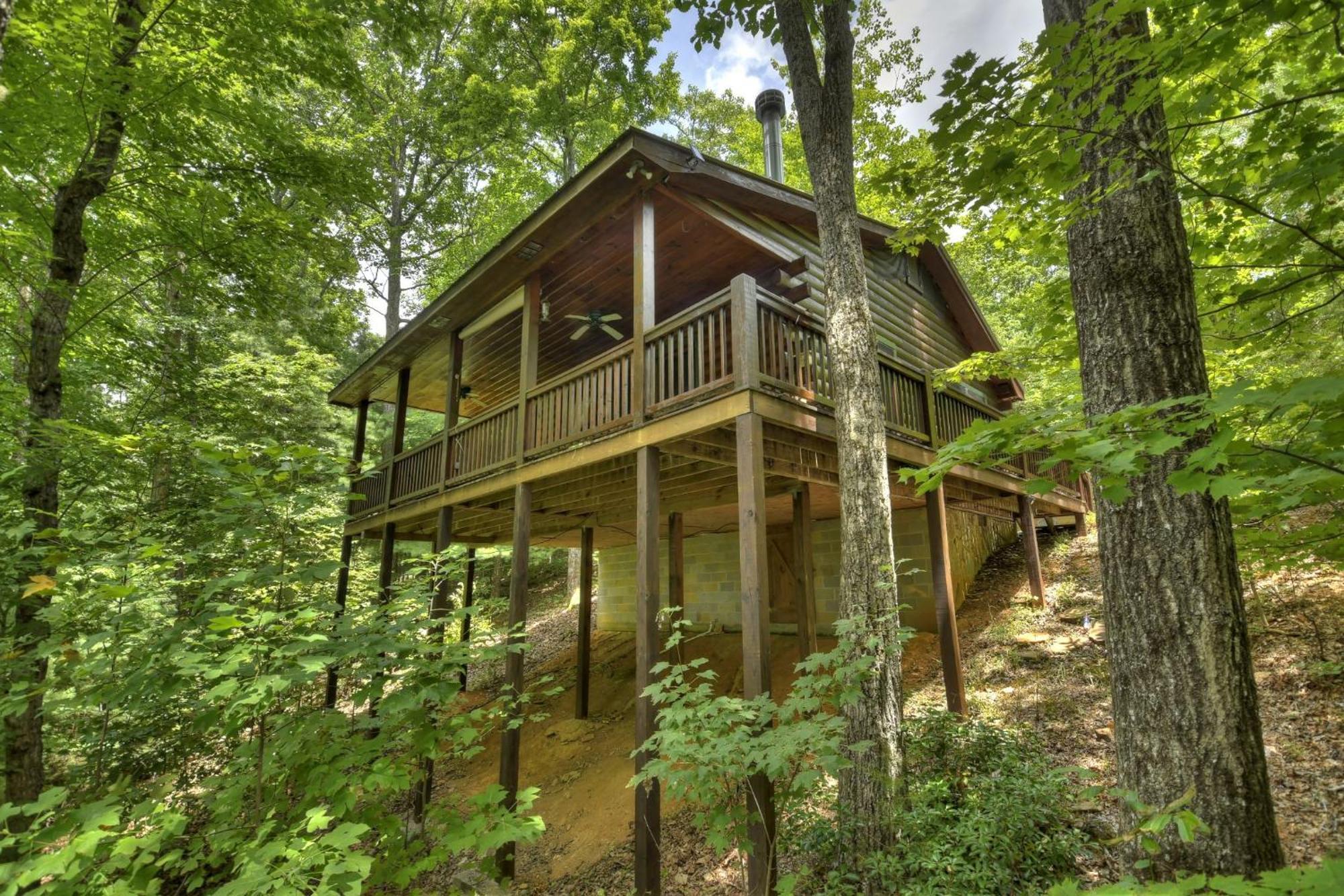 Bearfoot Ridge Wood-Burning Fireplace Cozy Hot Tub Serene Views Ellijay Kültér fotó