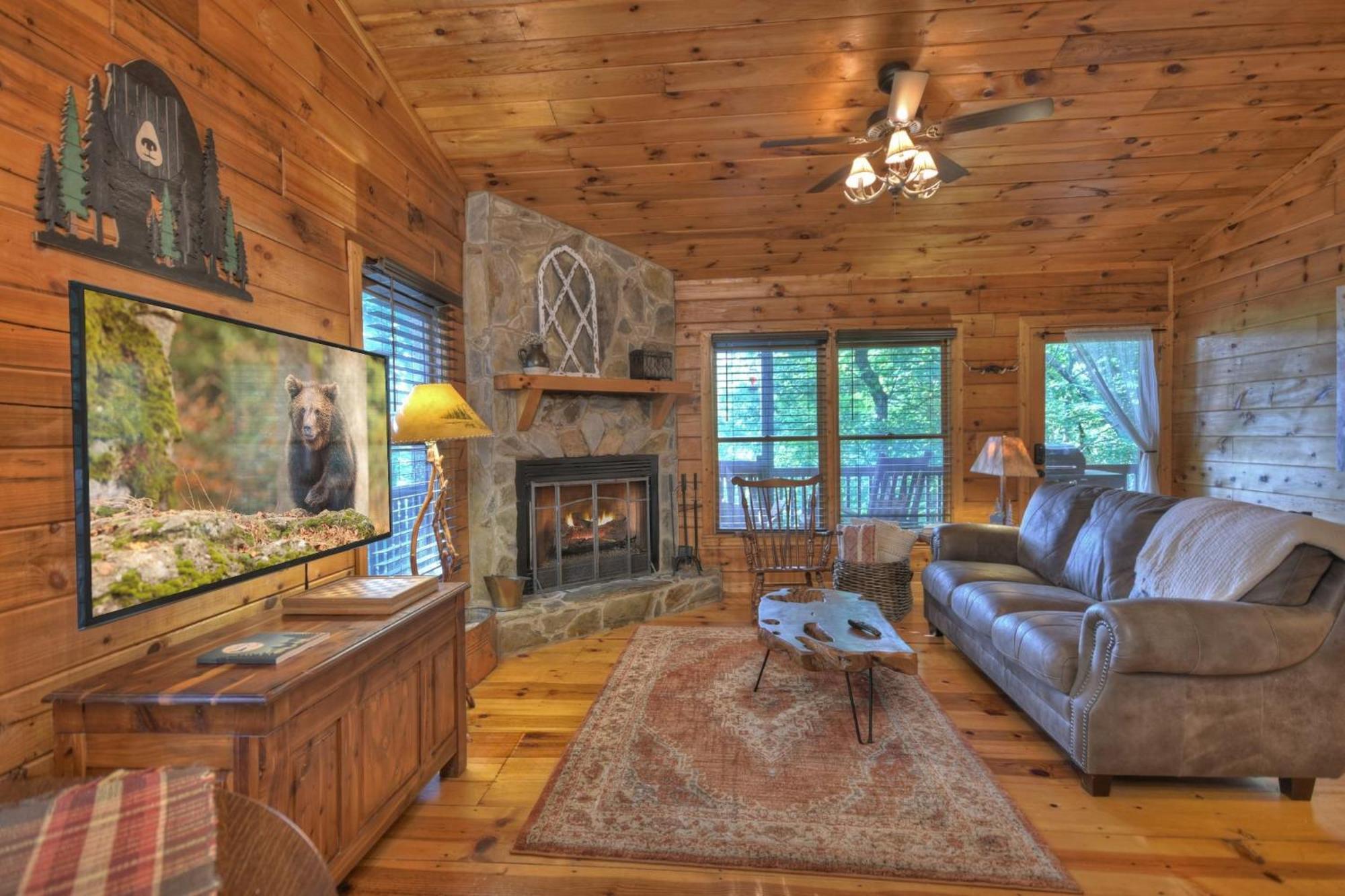 Bearfoot Ridge Wood-Burning Fireplace Cozy Hot Tub Serene Views Ellijay Kültér fotó